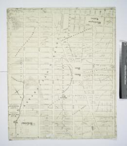 Map showing the old farms : from 4th to 28th Street, east of 6th Avenue, New York / compiled from authentic documents by Edwin Smith, city surveyor, 1831.