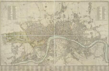 CARY'S New and Accurate Plan of LONDON, WESTMINSTER, the Borough of SOUTHWARK and parts adjacent