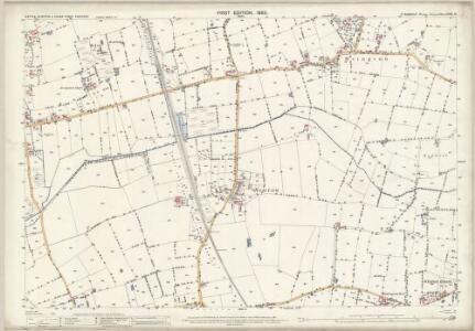 Norfolk LXXII.10 (includes: Ovington; Saham Toney; Watton) - 25 Inch Map