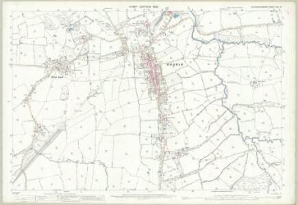 Gloucestershire LXIV.10 (includes: Hawkesbury; Horton; Kingswood; Wickwar; Yate) - 25 Inch Map