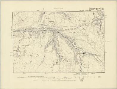 Montgomeryshire XXXII.SE - OS Six-Inch Map
