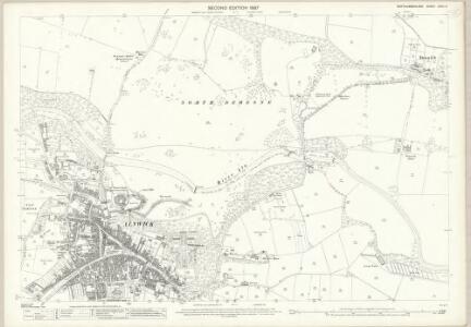 Northumberland (Old Series) XXXII.9 (includes: Alnwick; Denwick) - 25 Inch Map