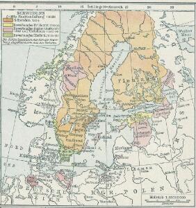 Schweden. Größte Machtentfaltung (1658)