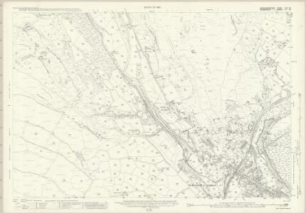 Brecknockshire XLV.16 (includes: Merthyr Tudful; Penderyn; Y Faenor) - 25 Inch Map