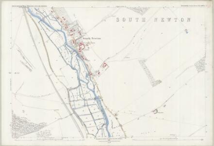 Wiltshire LXVI.1 (includes: Great Wishford; South Newton; Wilton) - 25 Inch Map