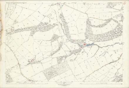 Shropshire XXXIX.7 (includes: Westbury; Worthen) - 25 Inch Map