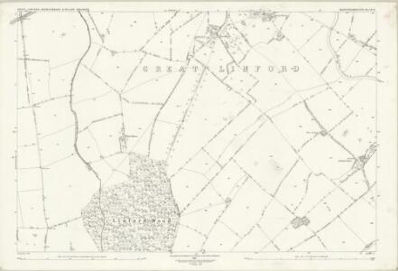 Buckinghamshire X.9 (includes: Great Linford; Stantonbury) - 25 Inch Map
