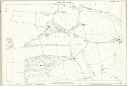 Northumberland (Old Series) XI.9 (includes: Lowick) - 25 Inch Map