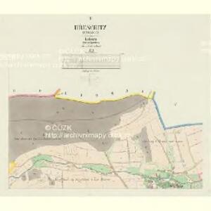 Hřeschitz (Hřessic) - c2388-1-002 - Kaiserpflichtexemplar der Landkarten des stabilen Katasters