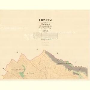 Irzitz - m1116-1-001 - Kaiserpflichtexemplar der Landkarten des stabilen Katasters