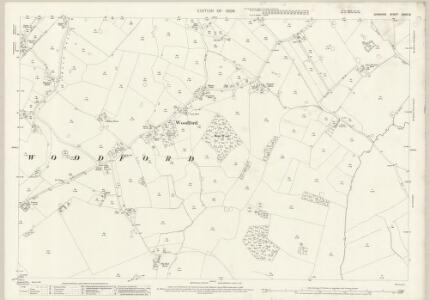 Cheshire XXVIII.3 (includes: Adlington; Cheadle and Gatley; Hazel Grove and Bramhall; Poynton with Worth; Prestbury; Wilmslow) - 25 Inch Map