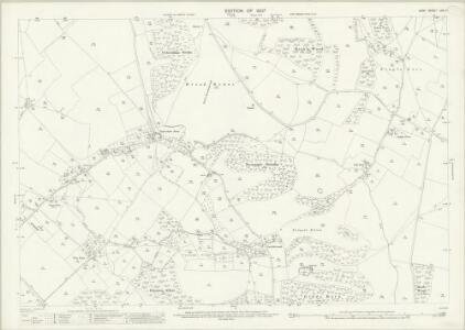 Kent LXV.4 (includes: Brabourne; Brook; Hastingleigh; Wye) - 25 Inch Map