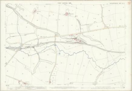 Northamptonshire XXVI.14 (includes: Islip; Lowick; Twywell; Woodford) - 25 Inch Map