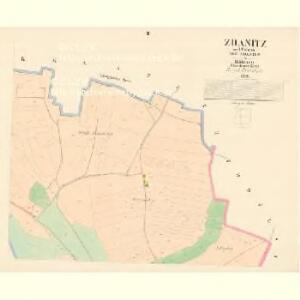 Zdanitz - c7283-1-002 - Kaiserpflichtexemplar der Landkarten des stabilen Katasters