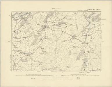Carmarthenshire XVII.SE - OS Six-Inch Map