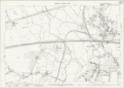 Buckinghamshire LVII.1 (includes: Iver; Uxbridge; Yiewsley and West Drayton) - 25 Inch Map