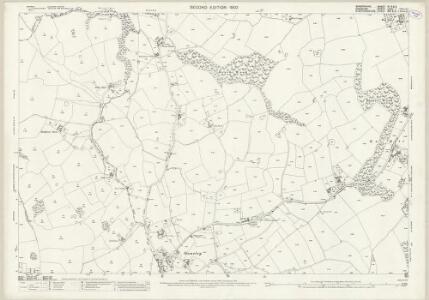 Shropshire IV.5 & 9 (includes: Checkley Cum Wrinehill; Madeley; Woore) - 25 Inch Map