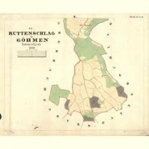 Ruttenschlag - c2379-1-002 - Kaiserpflichtexemplar der Landkarten des stabilen Katasters