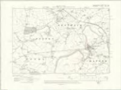 Denbighshire XXXVI.NW - OS Six-Inch Map