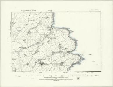 Cornwall LXXXI.NW - OS Six-Inch Map