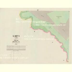 Lahna (Lana) - c3802-1-013 - Kaiserpflichtexemplar der Landkarten des stabilen Katasters