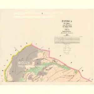 Ponikla - c6009-1-001 - Kaiserpflichtexemplar der Landkarten des stabilen Katasters