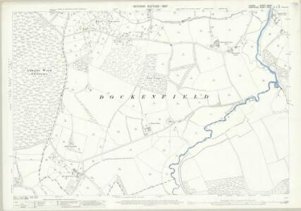 Surrey XXXVII.5 (includes: Dockenfield; Frensham; Headley) - 25 Inch Map