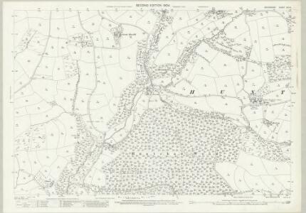 Devon XIX.16 (includes: Great Torrington; Huntshaw; Weare Giffard) - 25 Inch Map