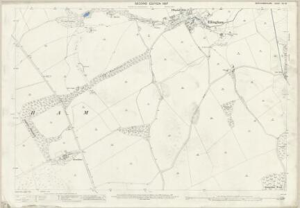 Northumberland (Old Series) XXI.16 (includes: Chathill; Ellingham; Preston) - 25 Inch Map
