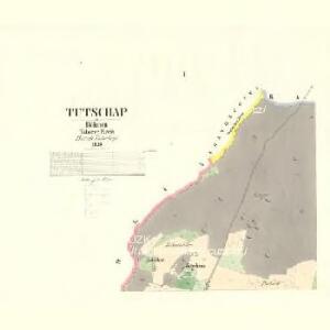Tutschap - c8090-1-001 - Kaiserpflichtexemplar der Landkarten des stabilen Katasters
