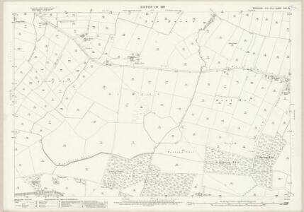 Yorkshire CXXI.16 (includes: Crayke; Easingwold; Stillington) - 25 Inch Map