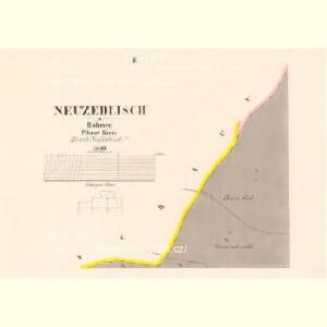 Neuzedlisch - c5287-1-002 - Kaiserpflichtexemplar der Landkarten des stabilen Katasters