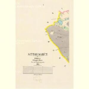 Sittmesgrün - c4570-2-001 - Kaiserpflichtexemplar der Landkarten des stabilen Katasters
