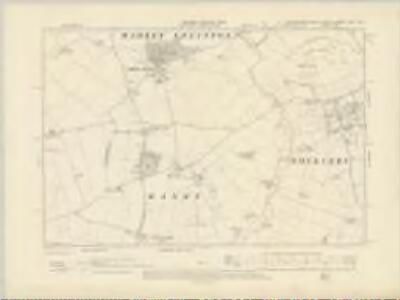 Lincolnshire LXIV.NW - OS Six-Inch Map