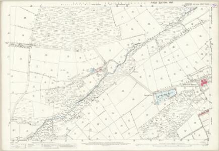 Yorkshire CLIV.13 (includes: Harrogate; Killinghall; Pannal) - 25 Inch Map