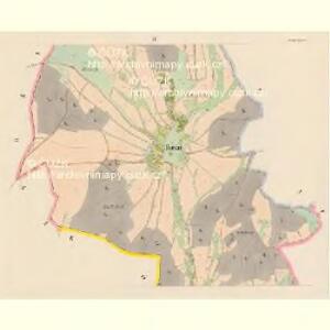 Rostan (Rozstan) - c6588-1-004 - Kaiserpflichtexemplar der Landkarten des stabilen Katasters