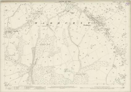Sussex XVIII.11 (includes: Wadhurst) - 25 Inch Map