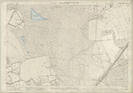 Surrey XVIII.2 (includes: Cobham; Esher; Thames Ditton) - 25 Inch Map