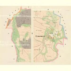 Klauschowitz - c3182-1-003 - Kaiserpflichtexemplar der Landkarten des stabilen Katasters