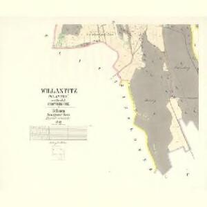 Willantitz (Wilantice) - c8578-1-003 - Kaiserpflichtexemplar der Landkarten des stabilen Katasters