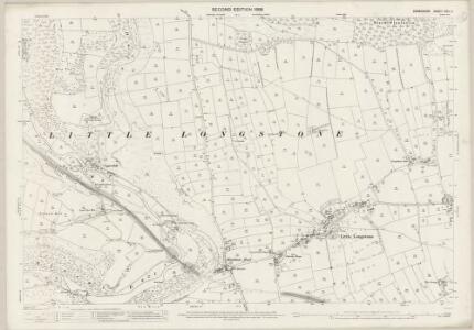 Derbyshire XXIII.2 (includes: Ashford; Brushfield; Great Longstone; Little Longstone; Litton) - 25 Inch Map