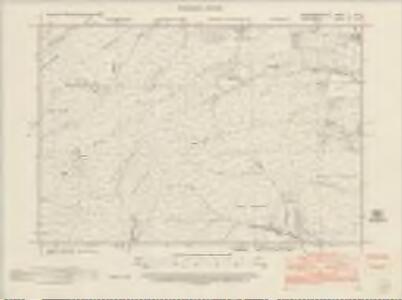 Montgomeryshire LI.NW - OS Six-Inch Map