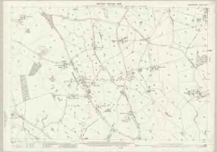 Warwickshire XXXI.7 (includes: Oldberrow; Wootton Wawen) - 25 Inch Map