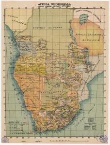 Africa meridional: colonias inglesas, alemanas y portuguesas
