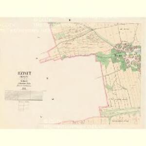 Rzisut (Řjsut) - c6727-1-002 - Kaiserpflichtexemplar der Landkarten des stabilen Katasters
