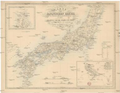 Karte vom Japanischen Reiche