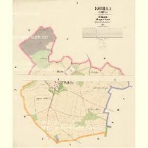 Kobilla (Kobyla) - c3222-1-001 - Kaiserpflichtexemplar der Landkarten des stabilen Katasters