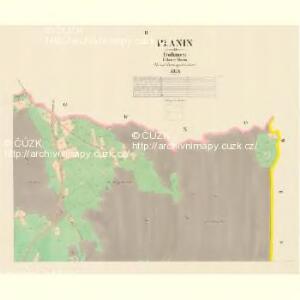Planin - c5810-1-002 - Kaiserpflichtexemplar der Landkarten des stabilen Katasters