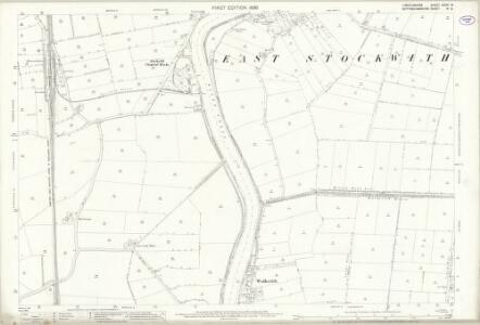 Lincolnshire XXXIV.15 (includes: Blyton; East Stockwith; Misterton; Morton; Walkeringham; Walkerith) - 25 Inch Map