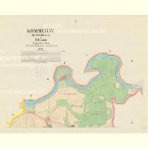 Kommorau (Komarowo) - m1253-1-001 - Kaiserpflichtexemplar der Landkarten des stabilen Katasters